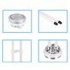 Toilet Tank Button Single Toilets Flush Button Water Tank Parts Switch Water Press Push Buttons For Toilets Hole Diameter 48mm