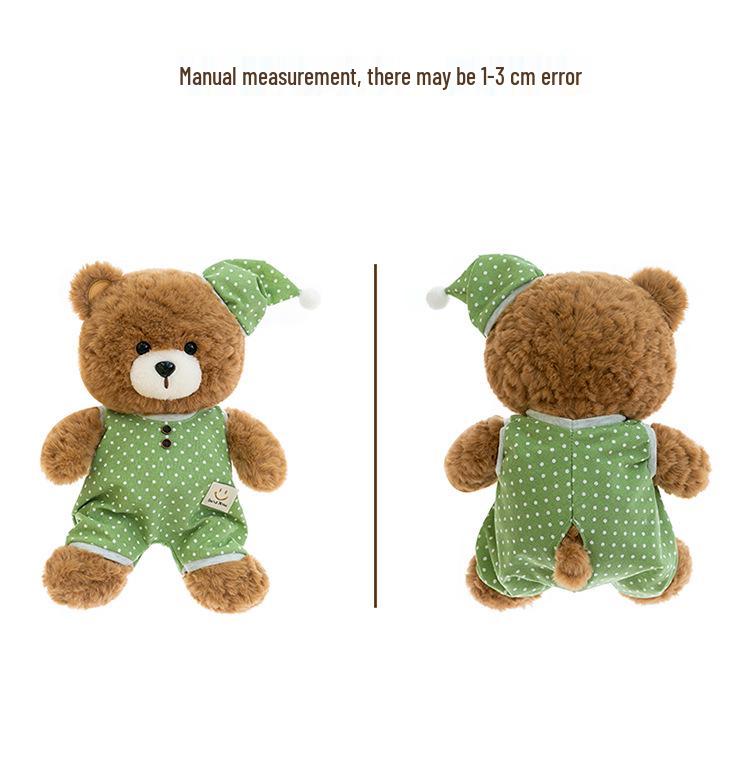 Adorable Teddy Bear Plush Pajamas Doll - Soft Toy Gift for Kids