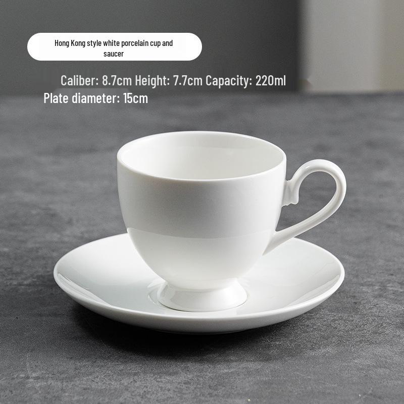 Elegant Europeisk Keramisk Kaffekopp - Snygg Lyxig Gåva för Kvinnor, Perfekt för Kontoret eller Kaféet.
