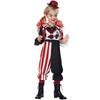 Game Theme Kids Clown Costume Set For Halloween Party And School Performance