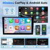 9 Inch Touchscreen Stereo for Prius Support Wireless Carplay Android Auto GPS Bluetooth 5G WiFi FM SWC + Backup Camera (Fit J.B