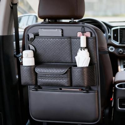 Organizér za sedadlo do auta Odolný proti poškrábání Velká kapacita Ochranné podložky na zadní stranu sedadla Pro přívěs Nákladní automobil Sedan Pickup Tablety