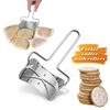 Durable Dumpling Maker Stainless Steel Dough Cutter Household Dough Circle Roller  Kitchen
