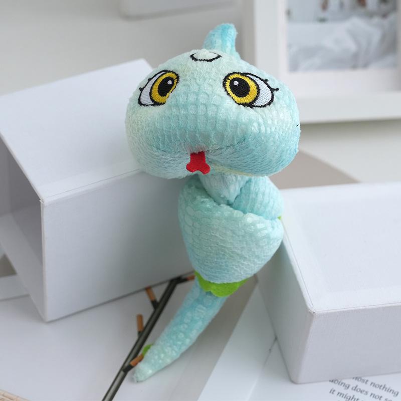 

Plush Snake Stylish Decoration With Fun Tiedye Patterns Perfect For Any Room Or Occasion TieDye Yellow Green