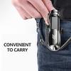 USB Glare Flashlight Multi-function Zoom Flashlight Outdoor Camping Flashlight