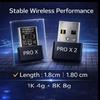 2026 USB Mouse Siginal Receiving Adapter Wireless Dongle Receiver Replacement Accessory for Logitech G PRO X SUPERLIGHT 2 Mouse