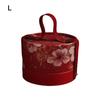 National Style Party Favor Boxes Empty Box Flower Gift Design Floral Gift Boxes Easy To Carry Large Size Round Packaging Boxes