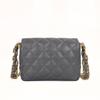 Chic Calfskin Mini Bag - Diamond Pattern Chain Crossbody