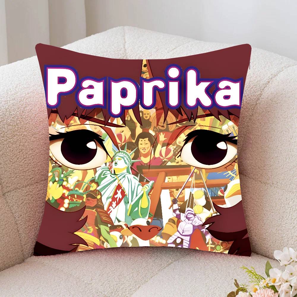 Animated Movie Paprika Pillow Case Fashion Square Pillowcase Bedroom Sofa Room Ins Decoration Leisure