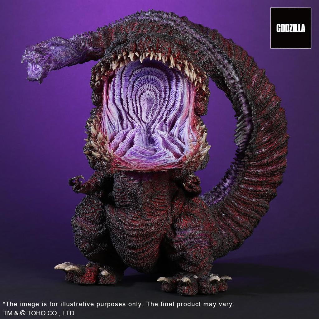 GARAGE TOY Gigantic Series x Deforeal Godzilla 4th Form Awakening 300mm High x 280mm Long x 290mm Wide PVC Painted Complete Figure X-Plus (2016) Ver.