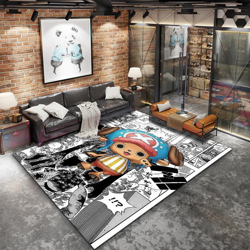 One Piece Tony Tony Chopper Carpet Rug For Living Room Bedroom Home Sofa Decoration,kids Play Nonslip Floor Mat