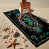 Psychedelic Serpent Flames Beach Towel, Super Soft Microfiber, Gift for Her/Him, Birthday, for Pool, Beach, Travel, Home Decor Fan gifts