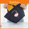 Bolsa de Almoço Flamingo Bolsa Térmica Estilosa Impermeável e Isolada Para Praia e Piquenique