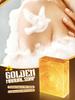 24K Gold Infused Essential Oil Soap Bar, Handcrafted for Face and Body Cleansing, Nourishing and Gentle Formula for Refreshed Skin, Luxury Bath Bar