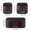 Car Emblem Leather Storage Bag Auto Sorganizer box Interior Accessories For Dodge Durango Caliber Challenger SXT SRT Magnum Colt T777