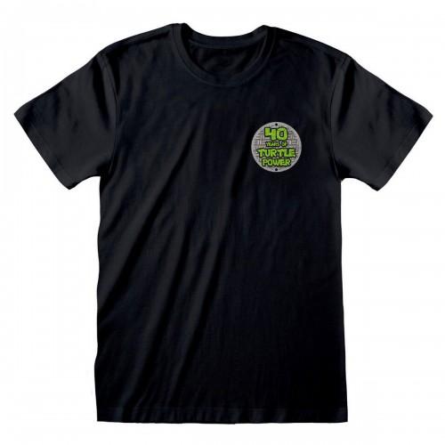 

Teenage Mutant Ninja Turtles Unisex Adult 40th T-Shirt L чорний