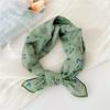 58 Cotton Linen Small Square Silk Scarf for Women - Spring/Autumn/Summer Korean Style Headband & Decorative Scarf