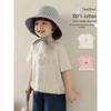 Girls' Cartoon Rabbit Short-Sleeve T-Shirt