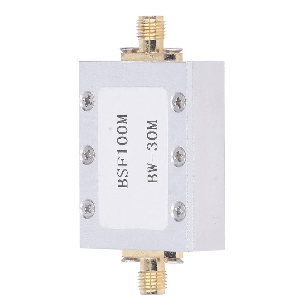 Band Stop Filter 88?108M Anti FM Interference CNC Aluminum Alloy Shell Passive Notch Filter