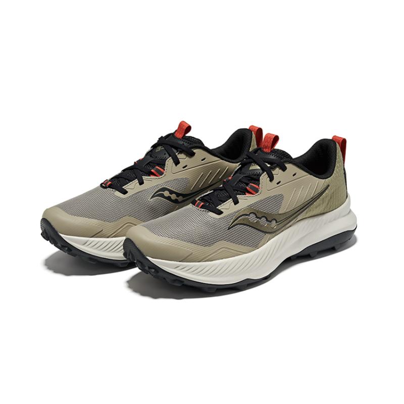 SAUCONY BLAZE TR Fiery Low Top Running Shoes Men's Coffee Black Saucony S20845-30