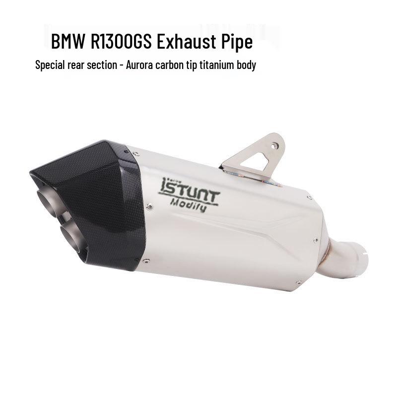 R1300GS ADV Exhaust Modification: Titanium Alloy Header, Mid-section, Tail Section