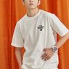 New Balance Drop Shoulder Sleeve T Shirt Unisex White 5ED12093-IV