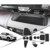 RUIYA Door Pocket Mats for Toyota Yaris Cross Interior Rubber Storage Box Interior Car Noise Reduction MXPB/MXPJ1, Mats, Non-Slip Mats,
