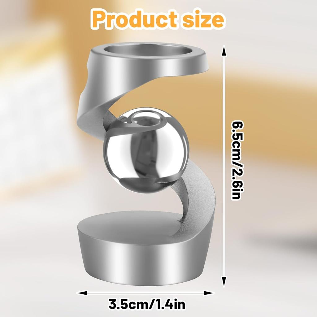 Desk Toys, Spinning Desk Toy, Desk Fidgets for Office for Adults, Metal Fidget Toys for Kids Teens