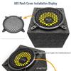 Car Speaker Dustproof Plastic Mesh Grille Cover - Sizes: 2, 3, 4, 5, 6.5, 8, 10 inches