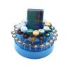Cutie Profesională Rotativă de Depozitare pentru Burghie de Formă Rotundă, Rotativă la 360°, Organizator Suport pentru Vârfuri de Scule de Rectificat, Instrument DIY pentru Bijuterii
