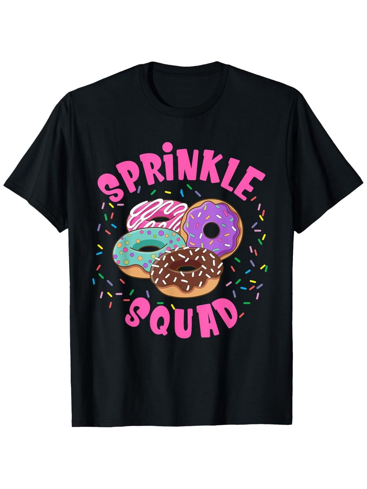 Donut Decoration Squad Graphic Decoration Donut T-Shirt S