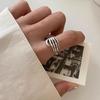 Punk Resizable Ring For Women Men Open Rock Vintage Gothic Skeleton Hand Loop Retro Finger Rings Party Jewelry Gift