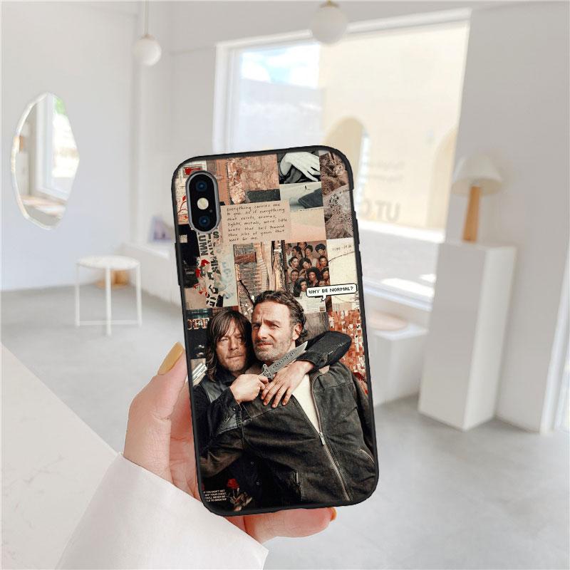 

HK75 TWD the walking dead Soft Shell Phone Case for Redmi Note 13 14 Pro+ Plus A3 A3X 13X 13C 13R 14S 14C 14R Redmi 13C 5G