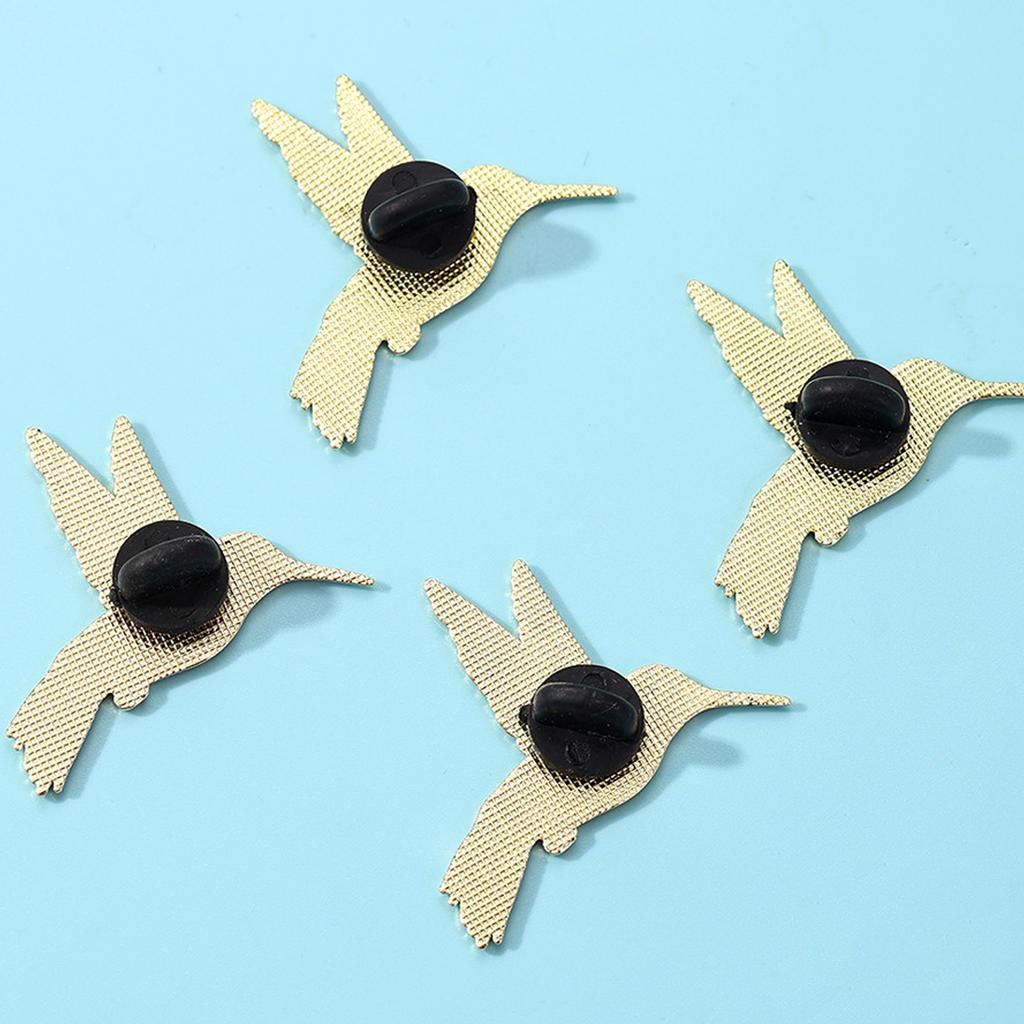 Elegant Hummingbird Brooch Pin For Women Girls Attach To Shirts Coats Bags Multifunctional Corsage Pin Accessory