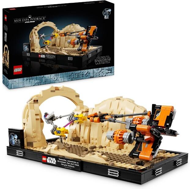 

LEGO Star Wars 75380 Диорама: Гонщик Мос Эспа