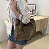 Stylish Spring Large Capacity Chain Tote Bag For Women 2024 Trendy Shoulder Bag In Black Gray And Brown