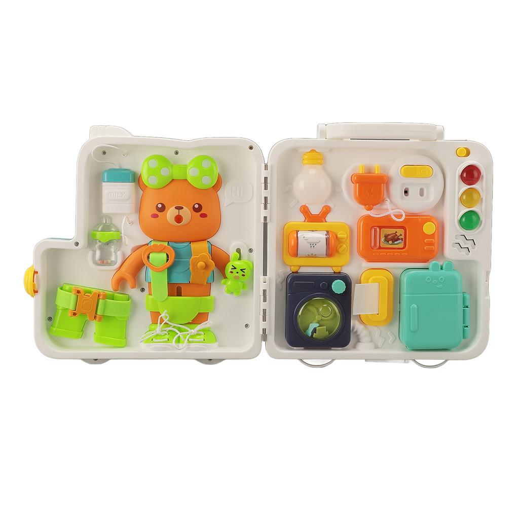 Sensory Toy Activity Board Baby Fine Motor Training Sensory Toy Early Educational Toy for Children