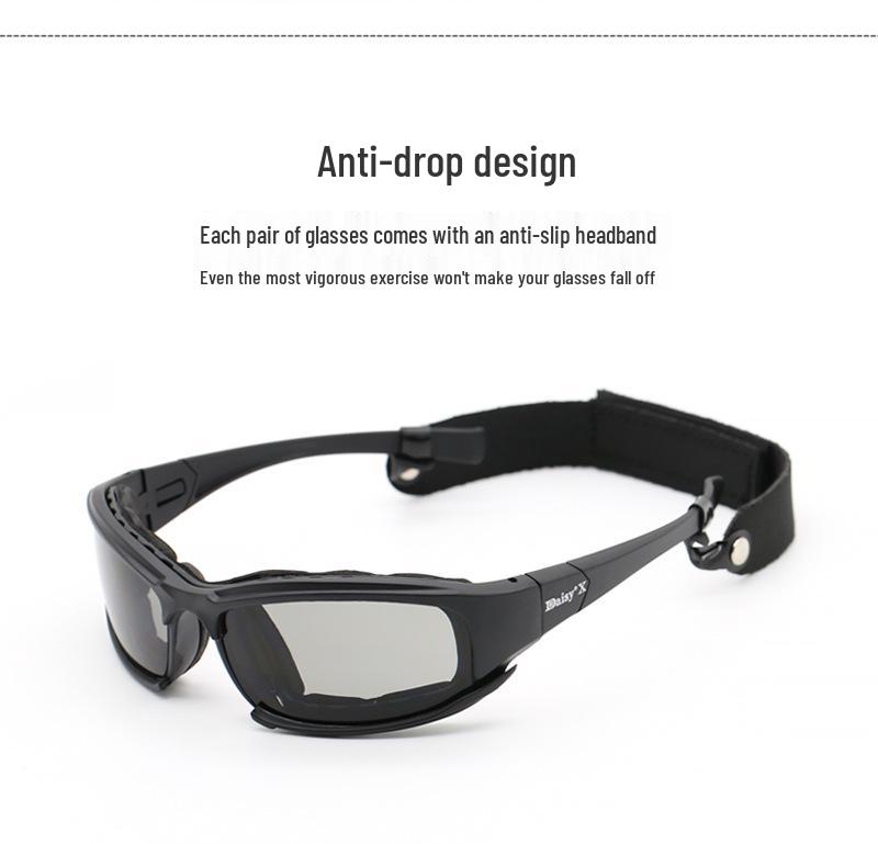 Spot Daisy X7 Tactical Windproof Goggles: Military, Shooting, Off-road, Polarized Motorcycle Glasses