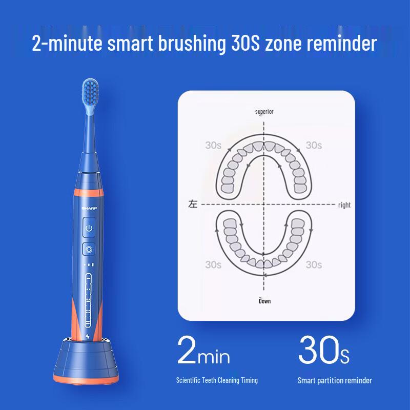 SHARP Children's Sonic Electric Toothbrush