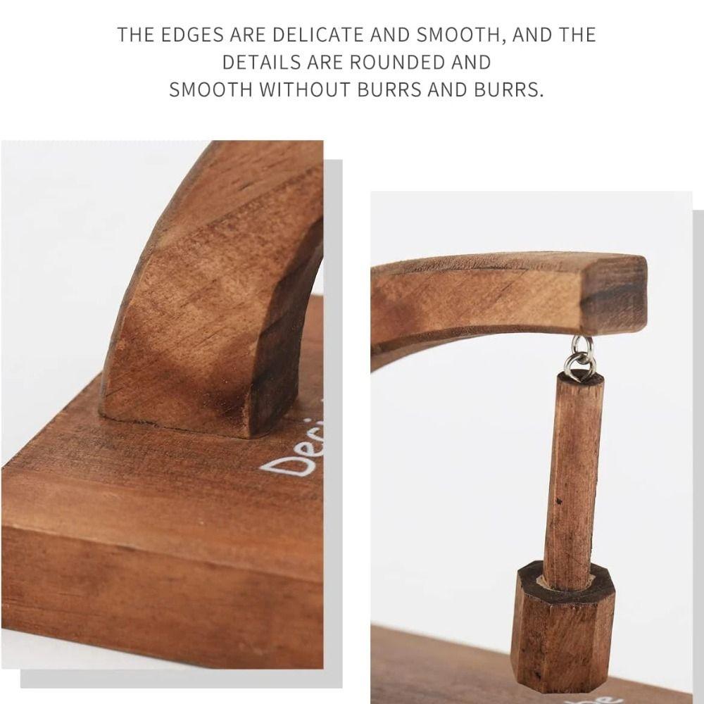 Håndlaget Beslutningstaker Pendel Magnetisk Bordspill Leke Svingende Pendel Ornament Hjem