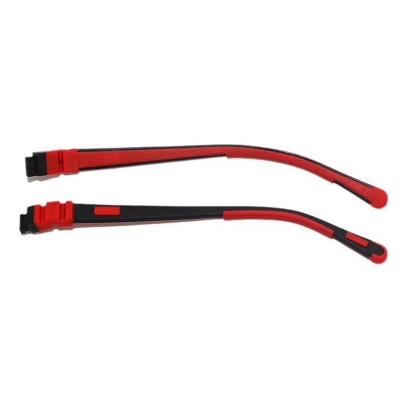 Silicone Eyeglass Frame Temple - Children s Eyewear Accessory - Pair of Silicone Eyeglass Feet with Snap Fasteners