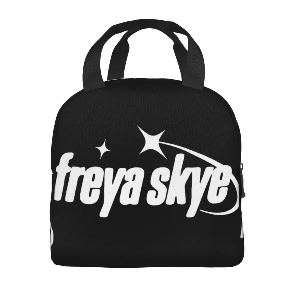Freya Skye Singer Merch Insulated Lunch Bag For Office Food Container Leakproof Cooler Thermal Bento Box