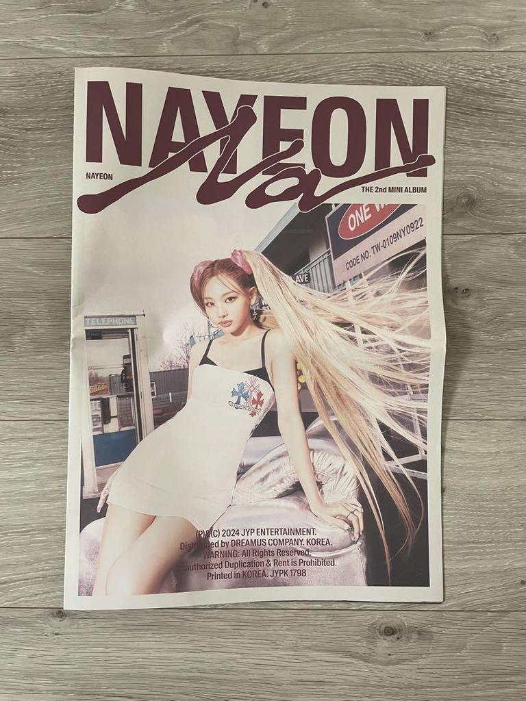 [USED] IM NAYEON mini album, tote bag, booklet, card TWICE Nayeon
