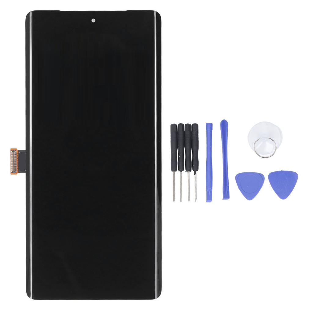 Phone Screen Assembly for Pixel 7 Pro Professional HD Touch Screen Digitizer Assembly Kit with Fingerprint and Repair