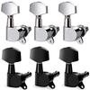 6Pcs Metal Guitar Tunings Pegs Machine Head String Tuners Tunings Key Replacement Acoustics Guitar Tuner Enduring