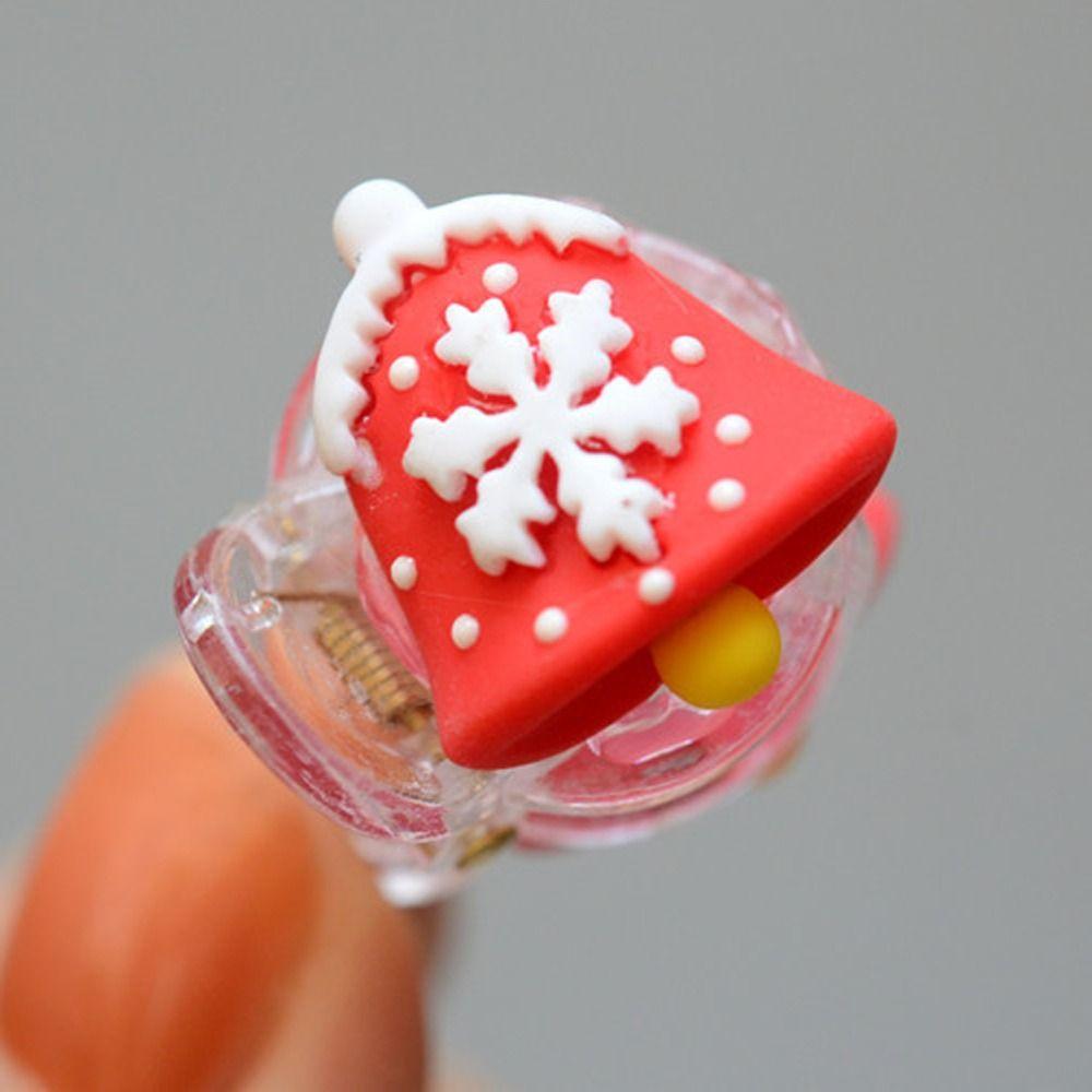 Baby New Year Hair Accessories Korean Style Barrette Christmas Hair Clip Hair Crab Mini Hair Claw