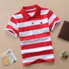 Children's Summer Polo Shirt - Pure Cotton, Short Sleeve, Ages 1-13, Customizable Lapel T-Shirt