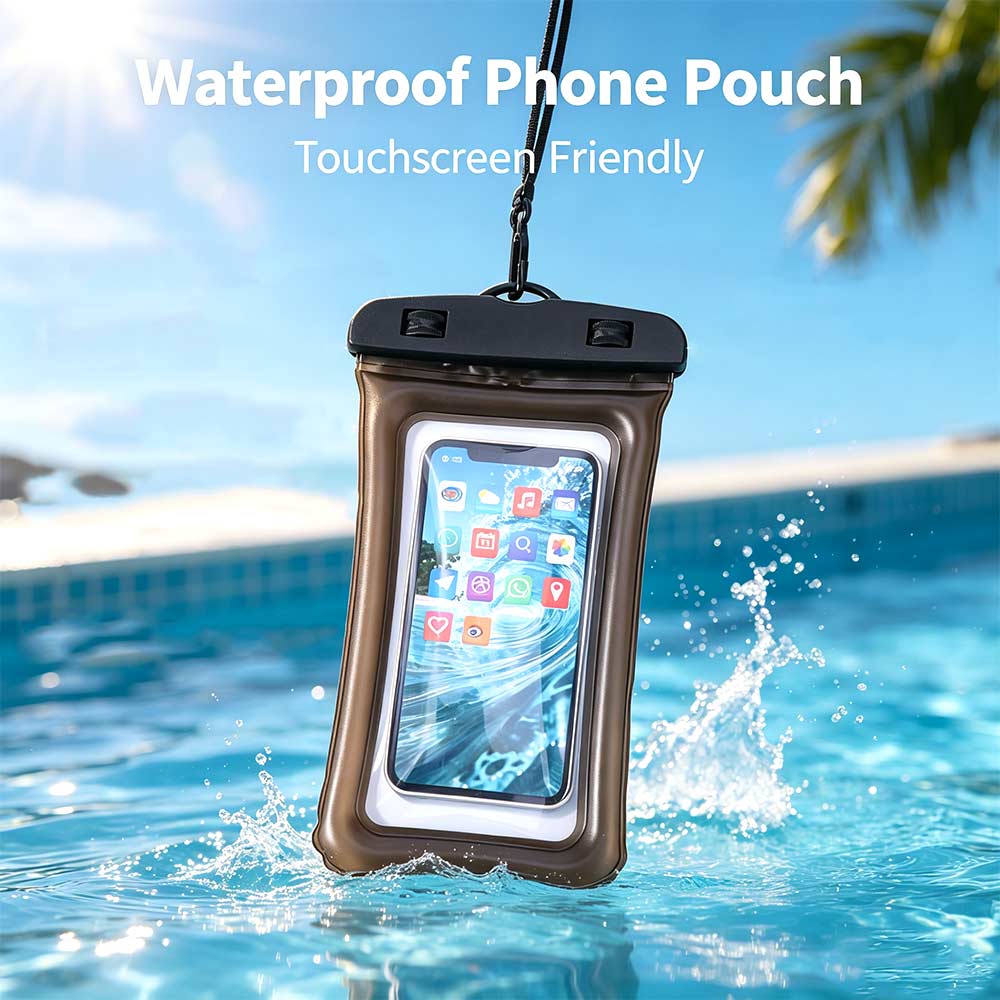 Air Bag Waterproof Phone Case Touchable Phone Protector Pouch Damped Mobile Phone Bag  Underwater