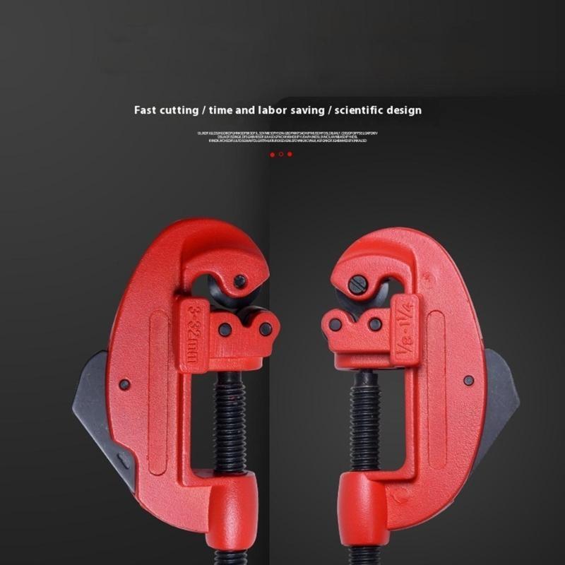 3-32mm/0.11-1.25inch Tube Cutter Adjustable Aluminum Pipe Cutter for Cutting Copper Brass Steel Aluminum Tubing