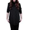 Spring 2025 European Style Lace Top for Middle-Aged Women - Plus Size Available